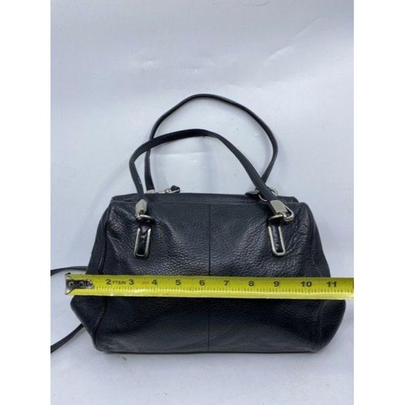 coach large black leather cross body bag - Picture 3 of 10